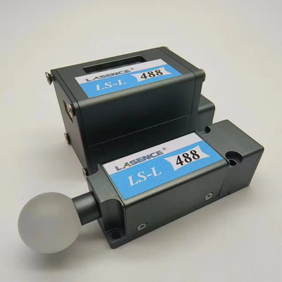 450nm 488nm 블루 레이저 30mW SMF 단일 모드 피그테일 레이저 전압 6-7.5V 출력 전력 모드 CW