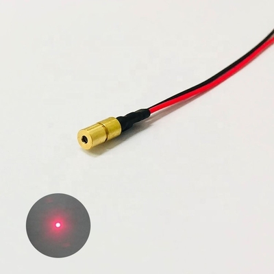 홈 650nm Brass Laser Diode 모듈 5mW 10mW 20mW 50mW 역전압 보호