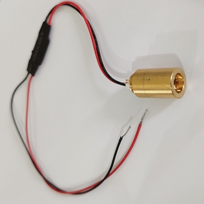검은 색 안오디제 알루미늄 하우징 좋은 안정성 561nm 노란색 점 레이저 모듈