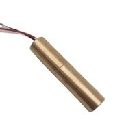 650nm 5mw Brass Laser Diode 모듈, 0.5s 상승 시간 및 70-100% 빔 둥글성