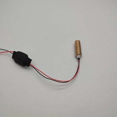 지름 8mm 561nm 생명 과학 TEM00 빔 모드를 위한 노란색 녹색 점 레이저 모듈