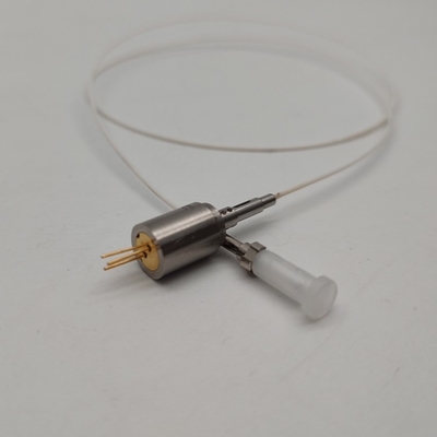 콤팩트하고 강력한 섬유 결합 레이저 모듈 560-595nm 파장을 위해 50mW-200mW