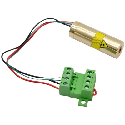 의료용 노란색 레이저 모듈 최대 작동 전류 500mA 3V 5V 12V