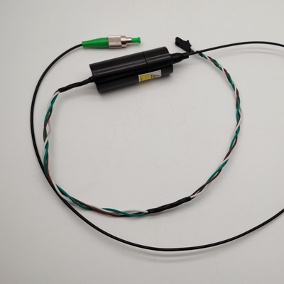 15mw 30mW 520nm 녹색 단일 모드 섬유 결합 레이저 모듈, 3.5μm 코어 지름
