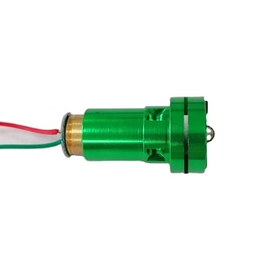2.6-3.0V 전압 라인 녹색 레이저 모듈 532nm 5-18mW 출력 전력