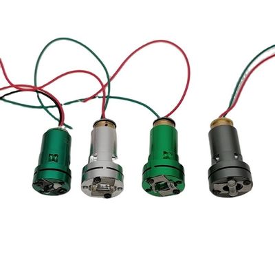 15mW 그린 레이저 모듈, 10mrad 빔 정렬 허용 및 2.8-4.5V 전압