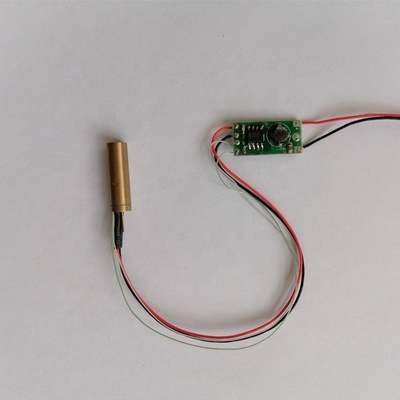 레이저 정렬을 위한 컴팩트 1-5mW 레이저 DPSS 모듈 6.3x18mm 작동 전압 2.7-5.0V