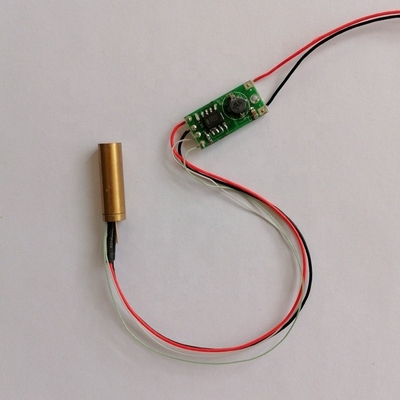 레이저 정렬을 위한 컴팩트 1-5mW 레이저 DPSS 모듈 6.3x18mm 작동 전압 2.7-5.0V