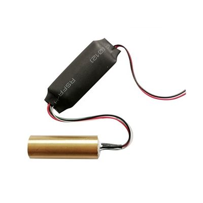 작은 크기의 녹색 레이저 펜 30mW 532nm 구리 재료 강력한 레이저 모듈