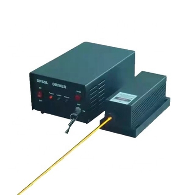 DPSS 50mW 노란색 589nm 레이저 모듈