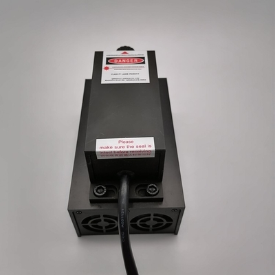 노란 빔 100mW DPSS 레이저, 60W 전력 소비 및 CW 출력 전력 모드 577nm