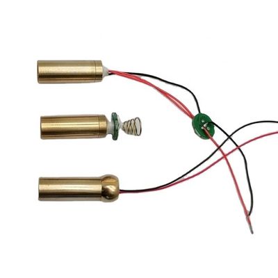 10mW 20mW 50mW 녹색 레이저 모듈 PCB 없이 532nm 545nm 555nm TEM00 빔 모드 -10 ~ 40C