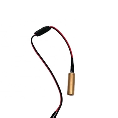 561nm DPSS 레이저 모듈 10 ~ 50C 환경에서의 정확한 응용을 위해 2mw ~ 9mw