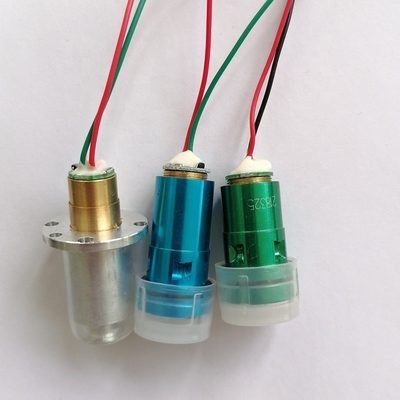 3V ≤300mA의 드라이버 전류를 표시하는 532nm 545nm 555nm 점 레이저 모듈
