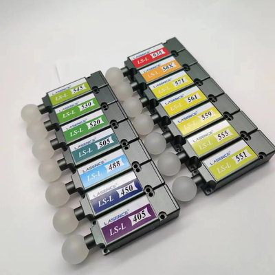 콘포칼 레이저 스캔 미스코스코피 그린닷 레이저 모듈 532nm 3V 5V 무게 KG 0.02