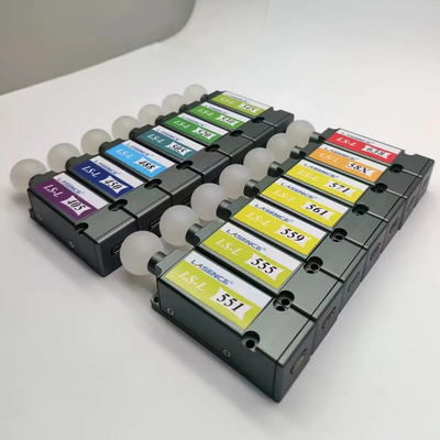 레이저 모듈 30mW 532nm 녹색 점 작은 크기 8mm 지름 구리 재료 녹색 레이저 펜