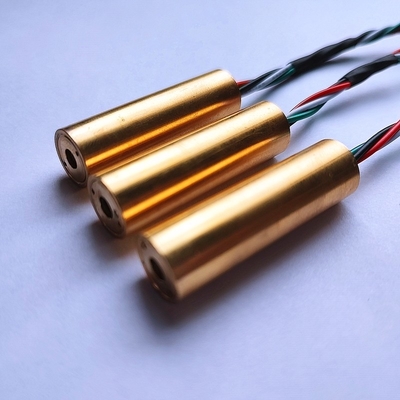 15 ~ 50C CW 출력 전력 모드 532nm 5mW 레이저 모듈
