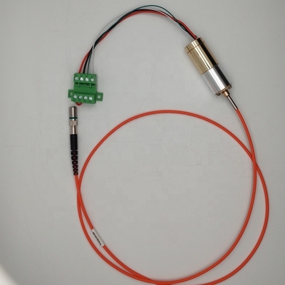 의료 및 생물학적 장치용 1500mW 섬유 결합 레이저 모듈 사용자 정의 섬유 길이