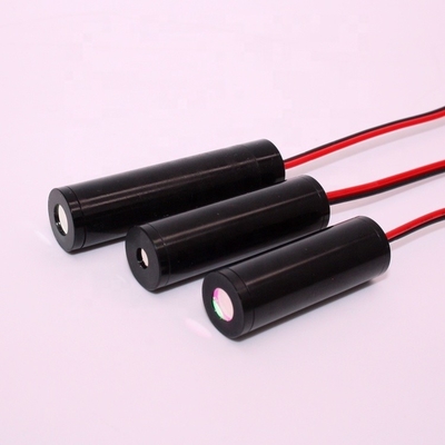 D12mm 530nm 532nm 545nm 그린 레이저 모듈 1mW ~ 20mW 폭 넓은 온도 범위 15-50C