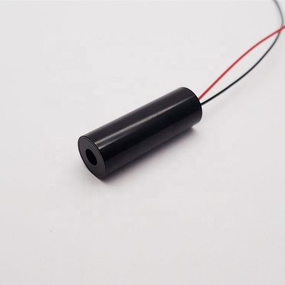 10mrad 빔 정렬 허용 15mW 녹색 레이저 모듈 1300-1400mm 머리카락 길이
