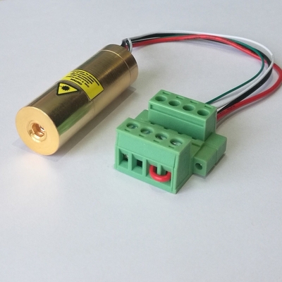 1.8-2.3V 높은 안정성 1.2W 555nm DPSS 녹색 레이저 실험실 및 과학적 연구